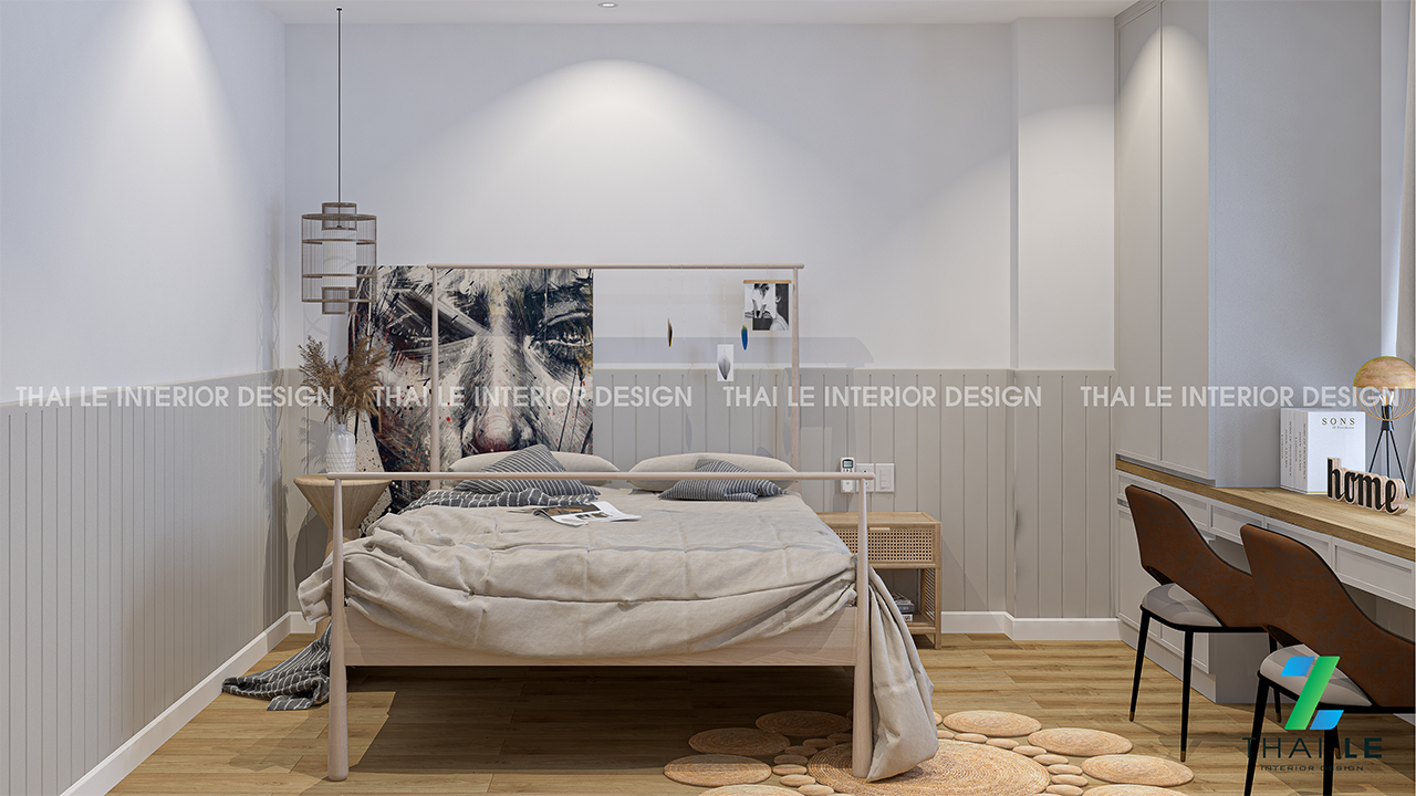 Thiết kế nội thất căn hộ The Antonia Q7 - 106m2